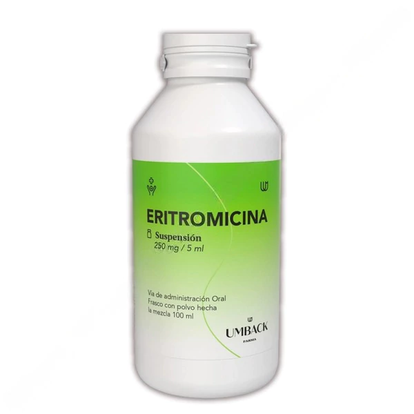 ERITROMICINA 250MG/5ML UMBACK FCO.100ML