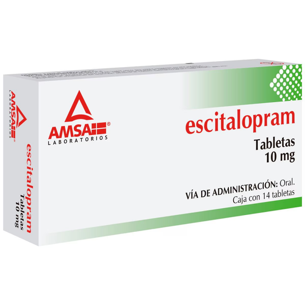 ESCITALOPRAM 10.00 MG C/14