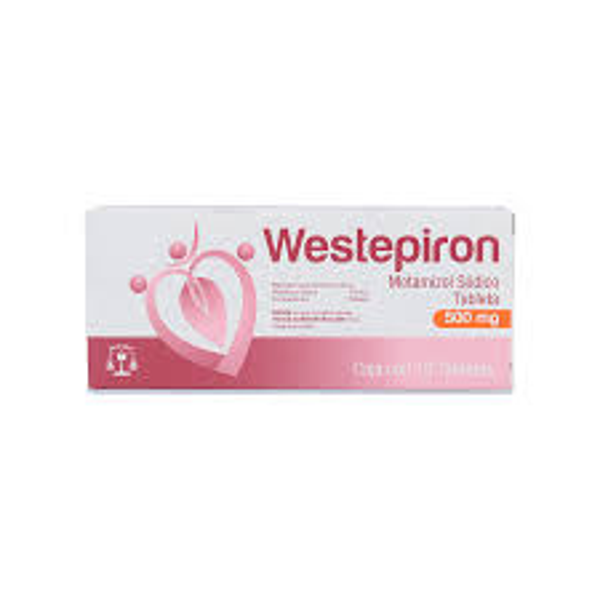 WESTEPIRON TABS (METAMIZOL SODICO 500.00 MG)