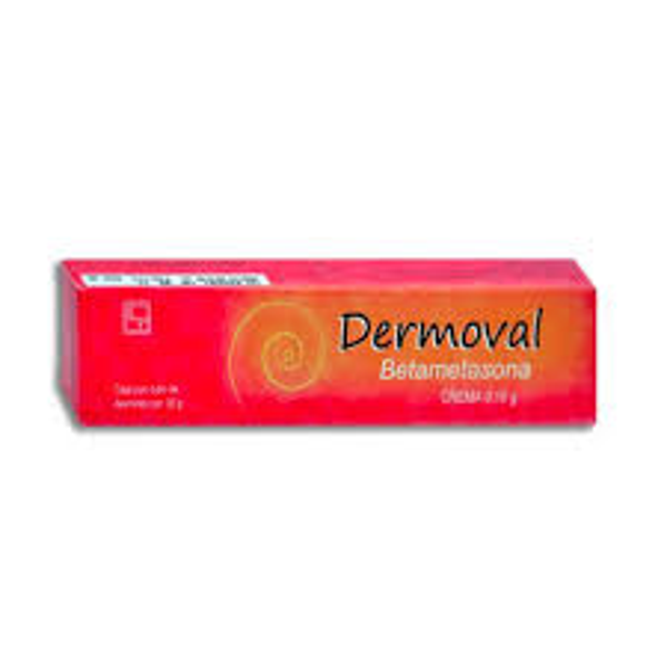 DERMOVAL BETAMETASONA 0.10 G CREMA