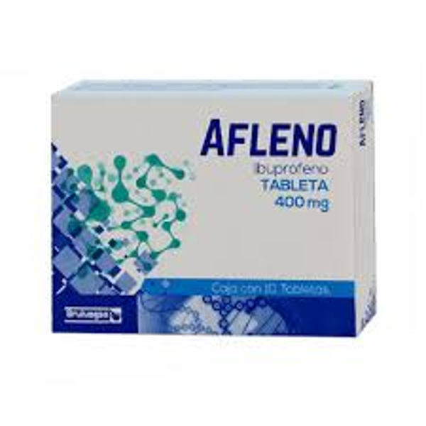 AFLENO IBUPROFENO 400.00 MG TABS. C/10	AFLENO IBUPROFENO 400.00 MG TABS. C/10	0%	17,75	14,79