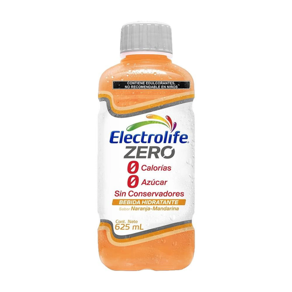 ELECTROLIFE ZERO NARANJA MANDARINA 625ML