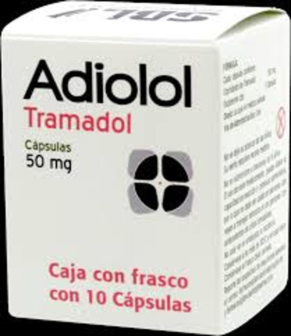 ADIOLOL TRAMADOL 50.00 MG CAPS. C/10