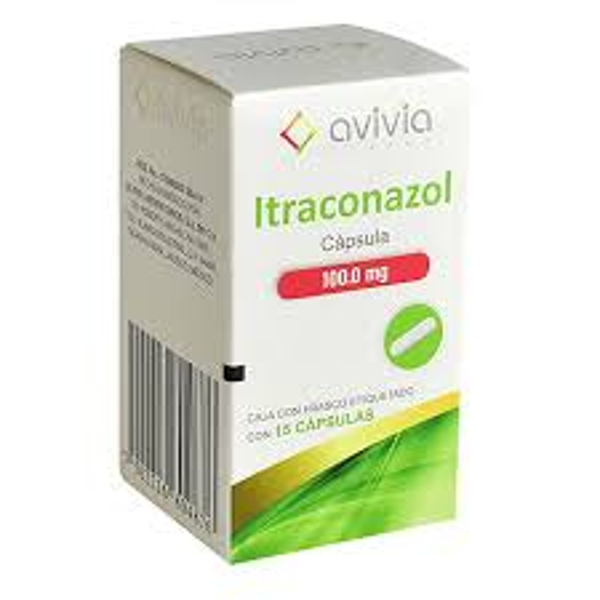 AVIVIA ITRACONAZOL 100.00 MG CAPSULAS C/15