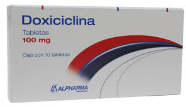 ALPHARMA DOXICICLINA 100.00 MG TABLETAS C/10