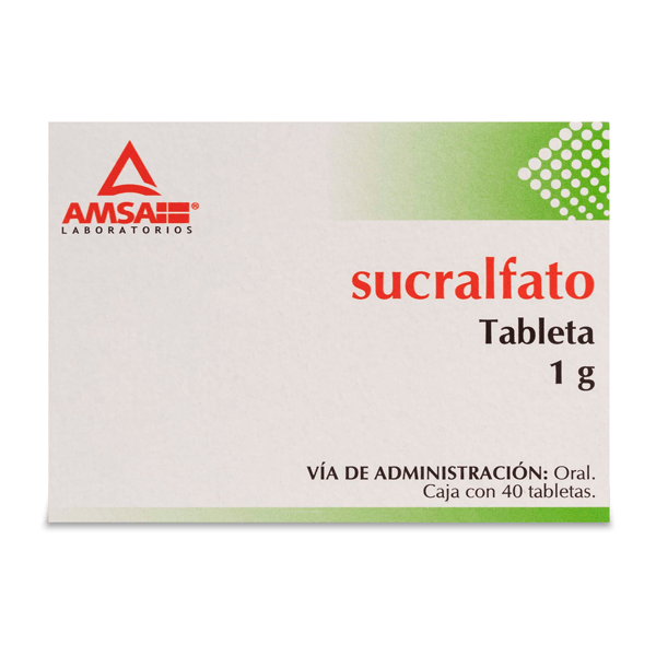 AMSA SUCRALFATO TABLETA 1 GR C/40