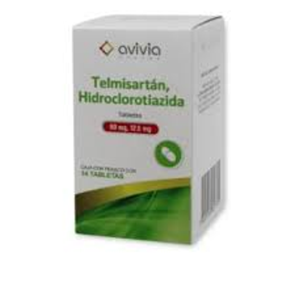AVIVIA HIDROCLOROTIAZIDA 12.50 MG TELMISARTAN 80.00 MG C/14