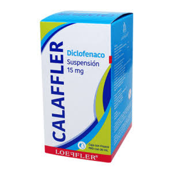 CALAFFLER DICLOFENACO SUSP 15MG LOEFFLER