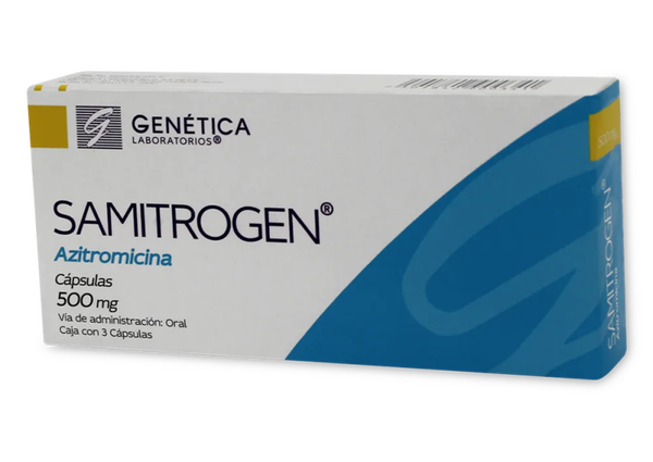 SAMITROGEN TABS AZITROMICINA 500.00 MG