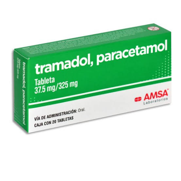 PARACETAMOL 325.00 MG TRAMADOL 37.50 MG TABS. C/20 AMSA