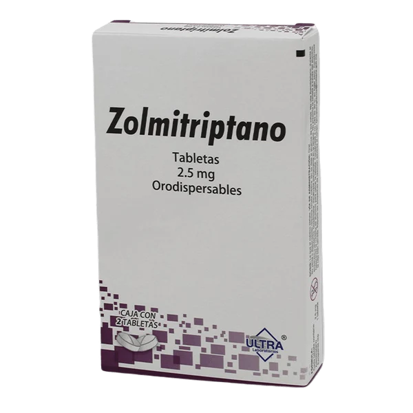 ZOLMITRIPTANO 2.50 MG C/2TABS
