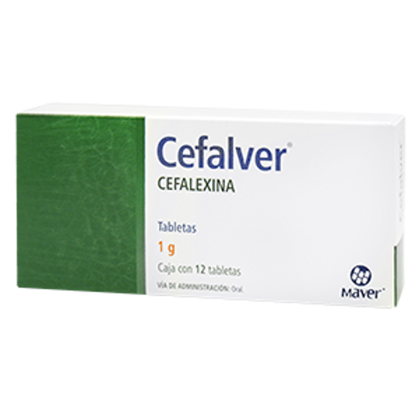 CEFALVER (CEFALEXINA 1.00 G) CAPS
