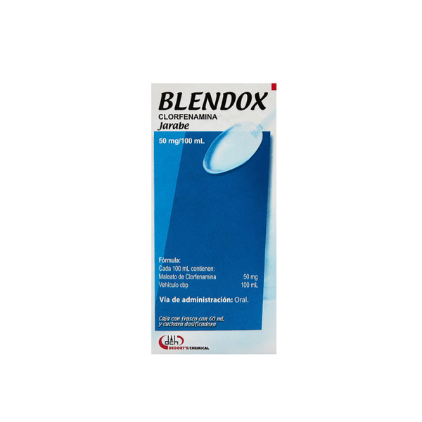 BLENDOX JAARABE (CLORFENAMINA 2.05 MG)