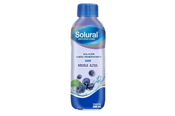 SOLURAL MORA AZUL CLORURO DE SODIO 12.00 MG CLORURO DE CALCIO 30.00 MG CLORURO DE MAGNESIO 41.00 MG LACTATO DE CALCIO 314.00 MG CLORURO DE POTASIO 149.00 MG GLUCOSA 5.00 G