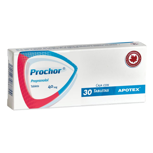 PRONCHOR PROPRANOLOL 40.00 MG TABS C/30