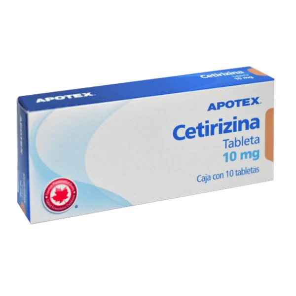 CETIRIZINA 10.00 MG TABS. C/10 APOTEX