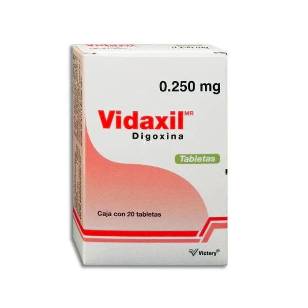 VIDAXIL TABS DIGOXINA 0.25 MG C/20