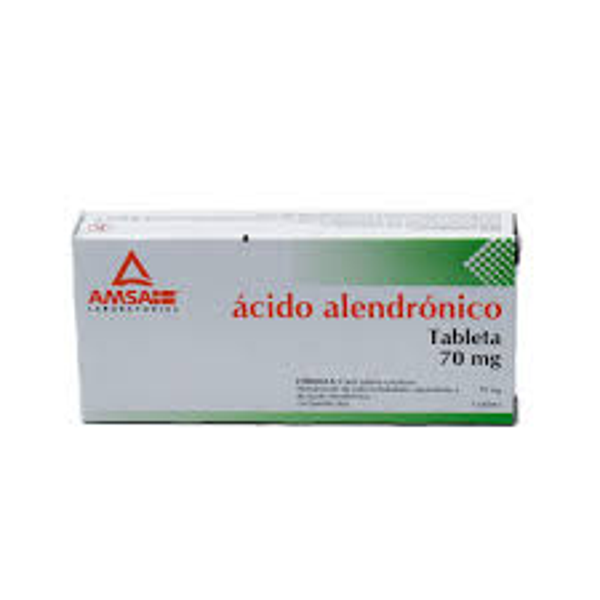 ACIDO ALENDRONICO 70.00 MG TABS. C/4 AMSA