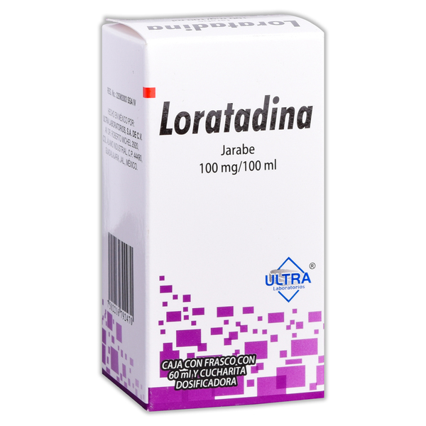 LORATADINA 100.00 MG JARABE 60ML ULTRA