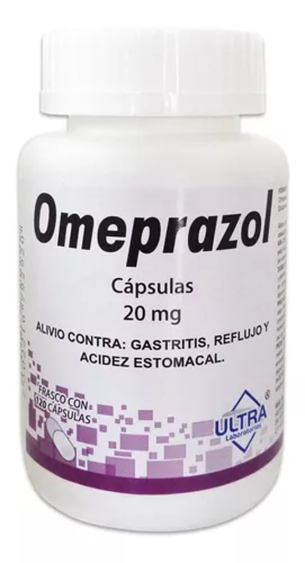 OMEPRAZOL 20.00 MG CAPS.  C/120 ULTRA