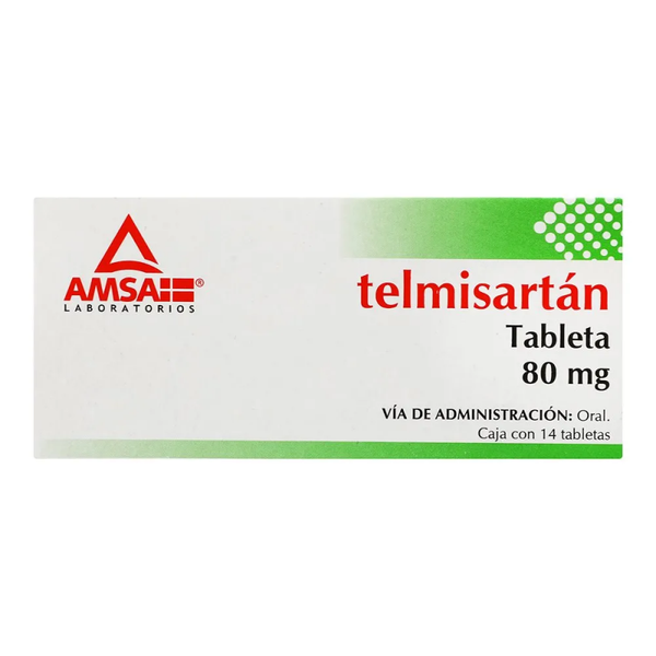TELMISARTAN 80.00 MG AMSA