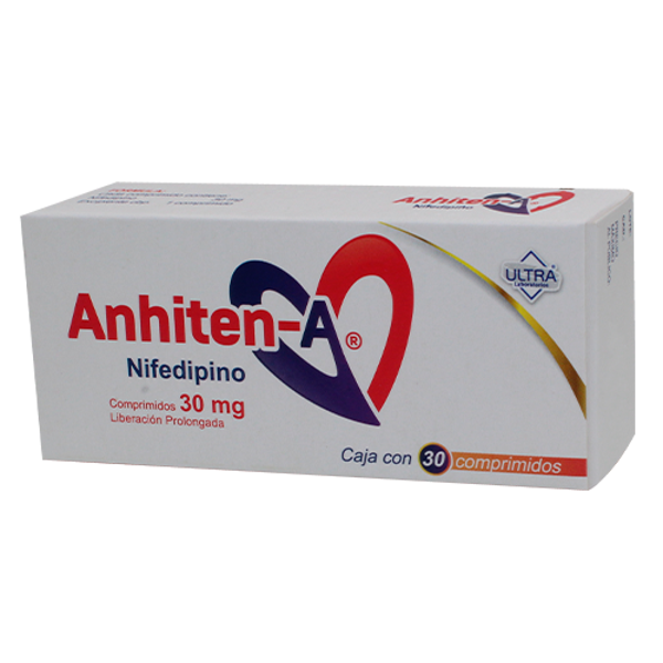 ANHITEN-A TABS (NIFEDIPINO 30.00 MG)