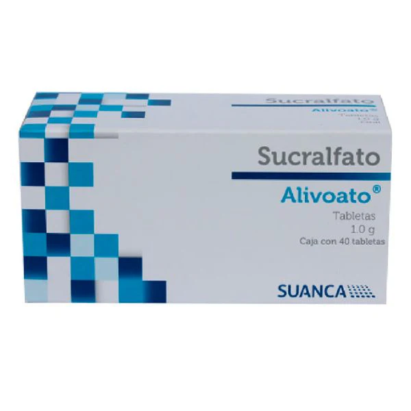ALIVOATO TABS. SUCRALFATO 1.00 G C/40