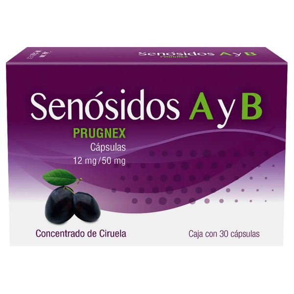 PRIGNEX CAPS. C/30 CONCENTRADO DE CIRUELA 50.00 MG SENOSIDOS A-B 12.00 MG