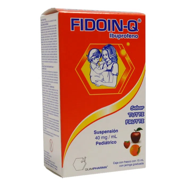 FIDOIN-Q IBUPROFENO 40.00 MG SUSPENSION PEDIATRICO