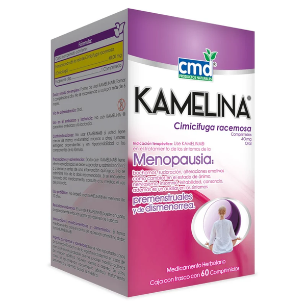 KAMELINA TABS. C/60 CIMICIFUGA RACEMOSA 40.00 MG