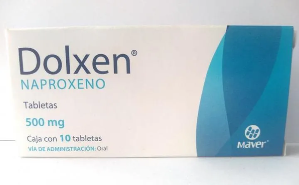 DOLXEN NAPROXENO 500.00 MG TABS. C/10