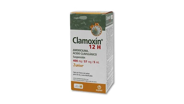 CLAMOXIN (AMOXICILINA 400MG/ACIDO CLAVULANICO 57MG/5ML) SUSP 50ML