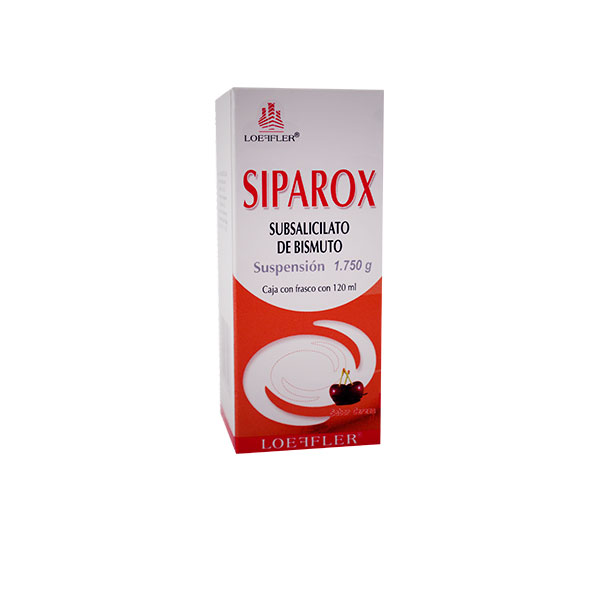 SIPAROX SUSP (SUBSALICILATO DE BISMUTO 1.75 MG)