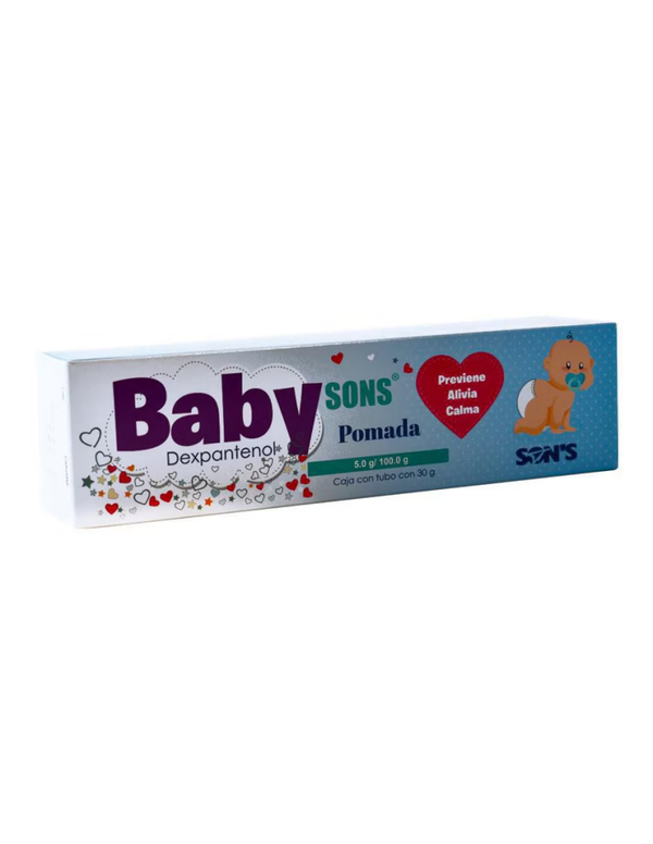 BABY SONS POMADA DEXPANTENOL 5.0G/100G  C/30G