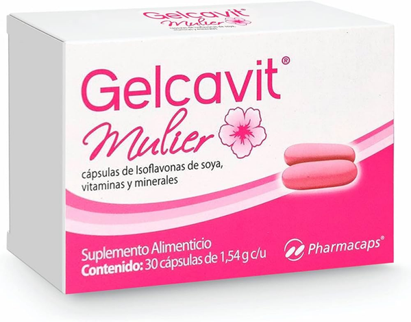 GELCAVIT NULIER CAPS. C/30 ISOFLAVONAS/VITAMINAS Y MINERALES