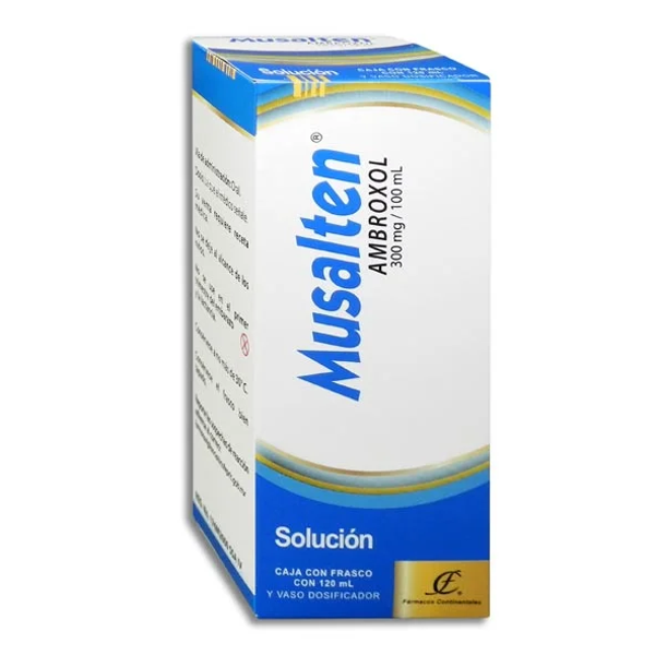 MUSALTÉN SOLUCIÓN AMBROXOL 300.00 MG C/120ML