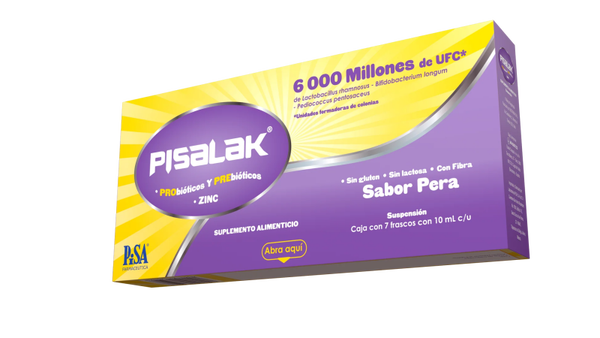 PISALAK PROBIOTICOS Y PREBIOTICOS ZINC