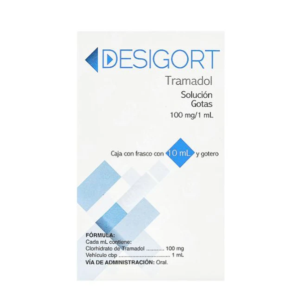 DESIGORT GOTAS (TRAMADOL 100.00 MG)