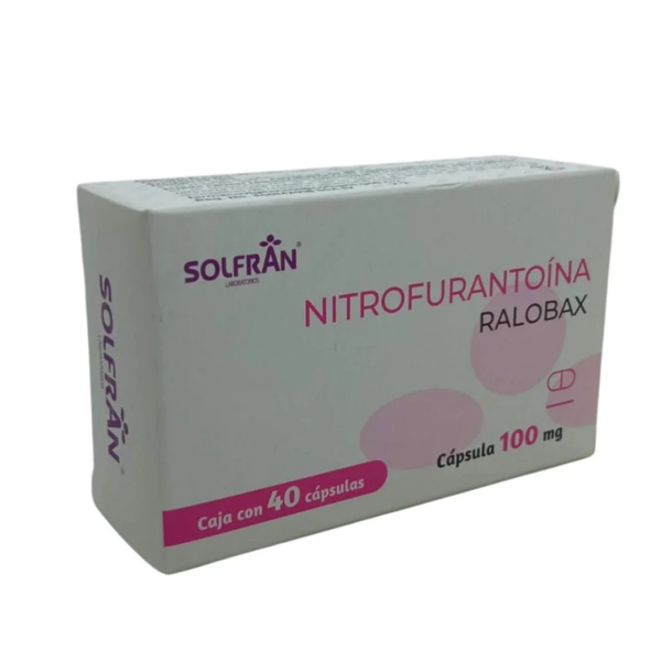 RALOBAX CAPS NITROFURANTOINA 100.00 MG