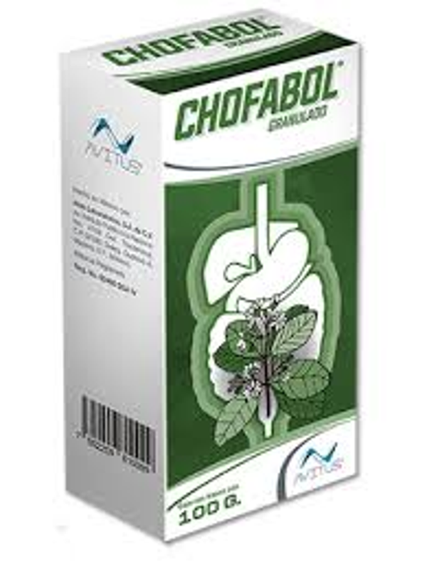 CHOFABOL GRANULADO EXTRACTO DE BOLDO 1.00 S/G PEPTONA 5.00 G SULFATO DE MAGNESIO 25.00 G