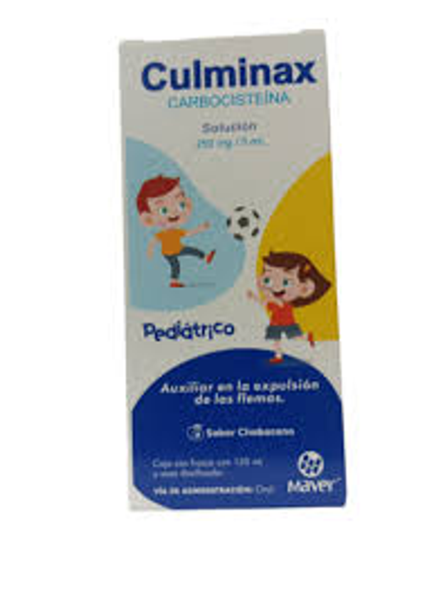 CULMINAX CARBOCISTEINA PEDIATRICO 250MG/5ML SOLUCION