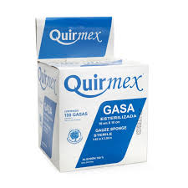 GASA ESTERILIZADA  10 X 10CM 100 PZAS.