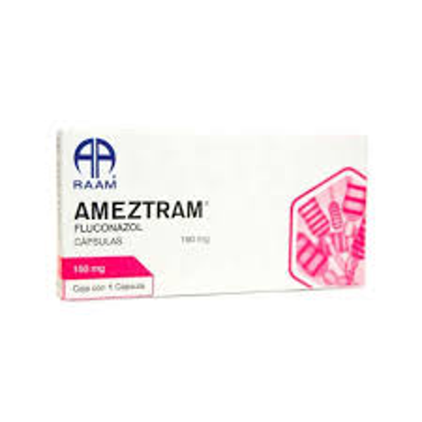 AMEZTRAM FLUCONAZOL 150.00 MG CAPS. C/1