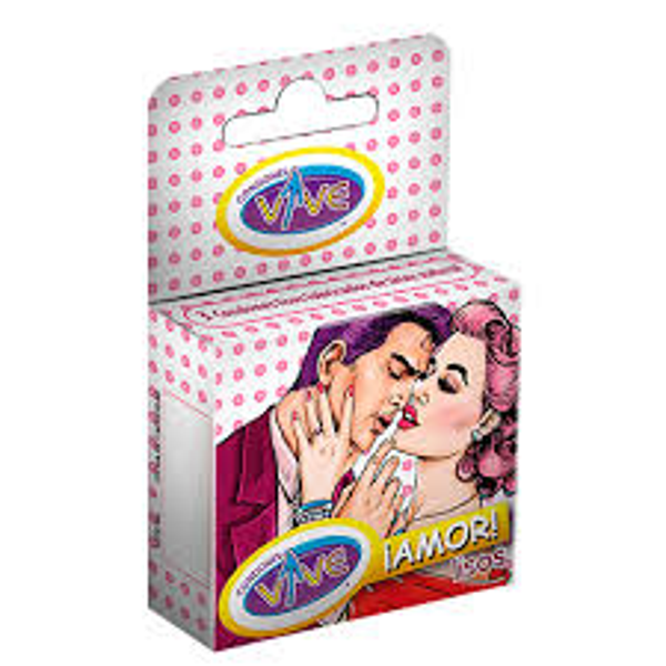 VIVE AMOR PRESERVATIVO 3.00 PZAS