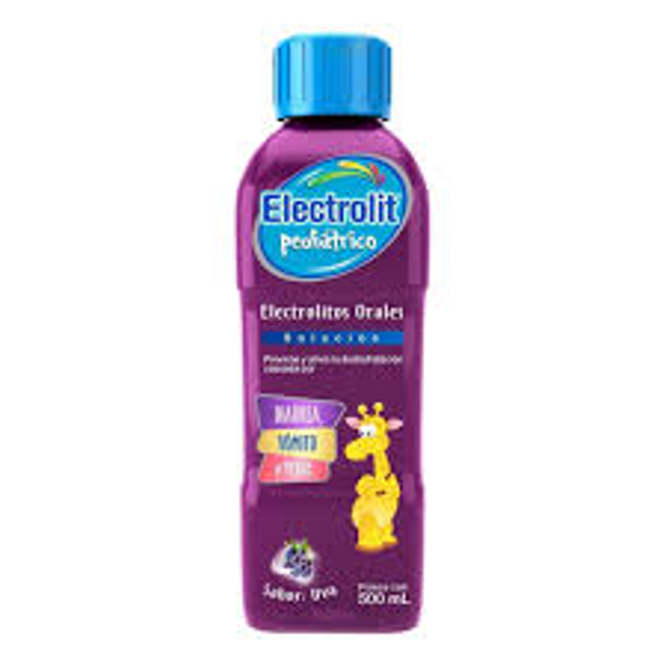 ELECTROLIT SUERO PEDIATRICO SABOR UVA 500ML