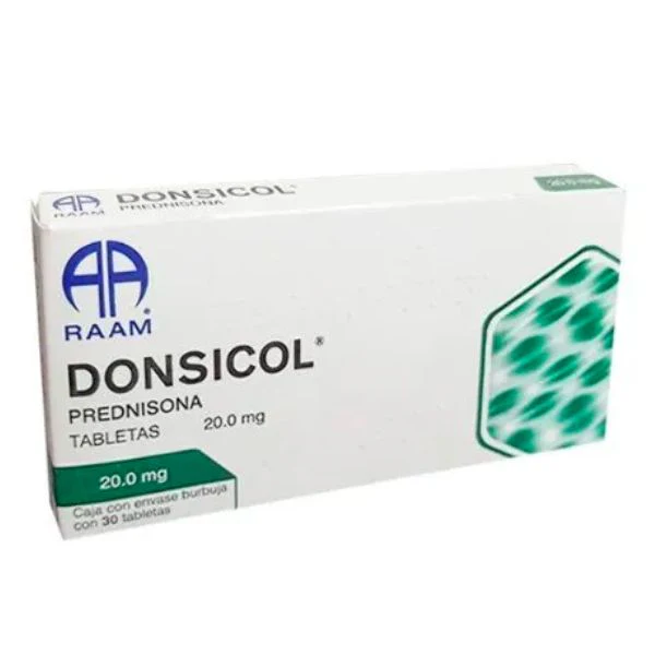 DONSICOL TABS (PREDNISONA 20.00 MG)