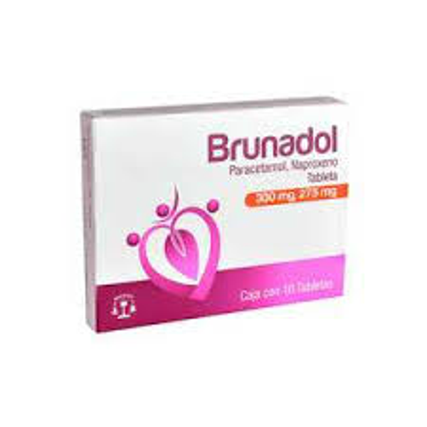 BRUNADOL TABS (PARACETAMOL/NAPROXENO) C/10