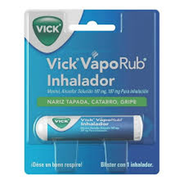 VICK VAPORUB INHALADOR  MENTOL/ALCANFOR 197MG/197MG