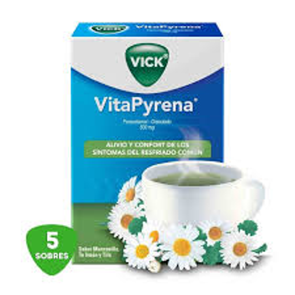 VITAPYRENA MANZANILLA PARACETAMOL GRANULADO 500MG C7% SOBRE