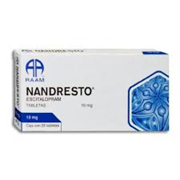 NANDRESTO ESCITALOPRAM 10.00 MG TABS. C/28